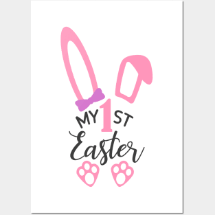 my first easter, Girl Posters and Art